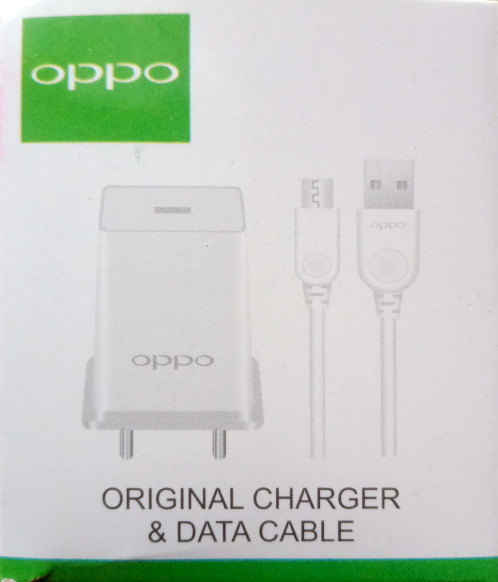 OPPO Charger with data cable